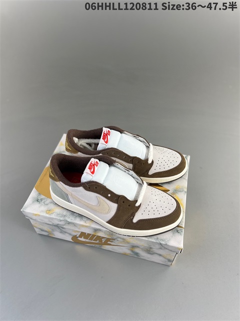 women air jordan 1 shoes H 2023-10-26-496
